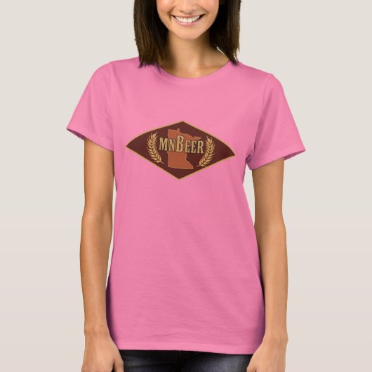 MNBeer-logo t-shirt voor dames (Voorkant)