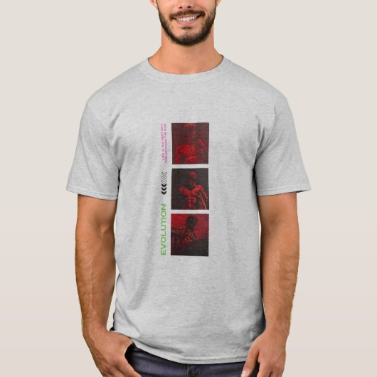 MNL 2023 Evolution Heren Basic T-Shirt (Voorkant)