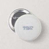 MNMLSTS 4 OBMA-Button Ronde Button 5,7 Cm (Voorkant /achterkant)