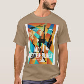 Mo Better Blues Alternative Poster T-shirt (Voorkant)
