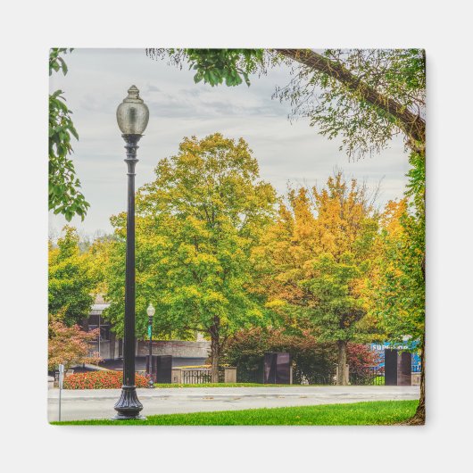 MO Capitol Autumn Motivering Magneet (Voorkant)