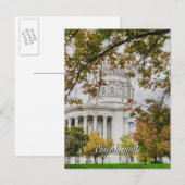 MO Capitol Herfst Dankjewel Ansichtkaart Briefkaart (Voorkant / Achterkant)