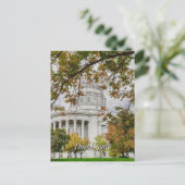 MO Capitol Herfst Dankjewel Ansichtkaart Briefkaart (Staand voorkant)