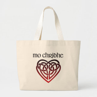 Mo Chridhe - Mijn hart in het Gaelisch Grote Tote Bag