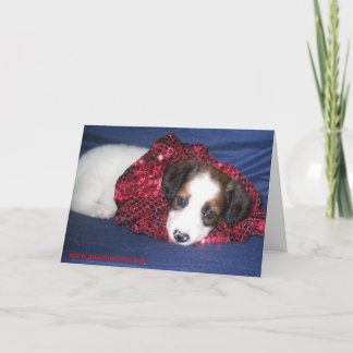 "Mo" het Vrolijke Wenskaart van Kerstmis Feestdagen Kaart