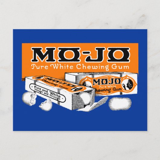 Mo-Jo kauwgom 1915 Briefkaart (Voorkant)
