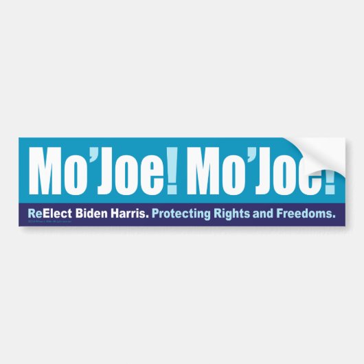 Mo Joe! ;Mo Joe! - Vervang Biden-Harris opnieuw Bumpersticker (Voorkant)