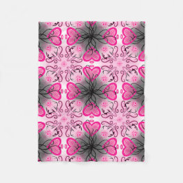 "Mo Limn Twa" zei de spin tegen het hert Fleece Deken