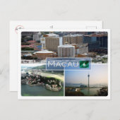 MO Macau - Briefkaart (Voorkant / Achterkant)