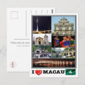 MO Macau - Briefkaart (Voorkant / Achterkant)