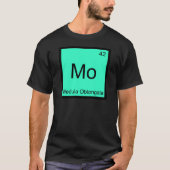 Mo - Medulla Oblongata Grappige Chemie Element T-s T-shirt (Voorkant)