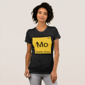 Mo - Morbidly Obese Grappig Chemie Element T-shirt (Voorkant volledig)
