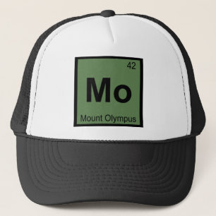 Mo - Mount Olympus Scheikunde Periodiek Systeem Sy Trucker Pet