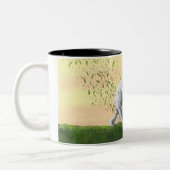 Mo' Mowing Tweekleurige Koffiemok (Links)