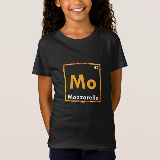 Mo Mozzarella Pizza T-shirt (Voorkant)