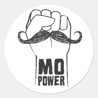Mo Power Ronde Sticker