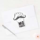 Mo Power Ronde Sticker (Envelop)