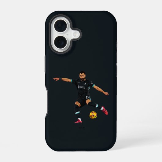 Mo Salah - Liverpool iPhone 16 Hoesje (Achterkant)