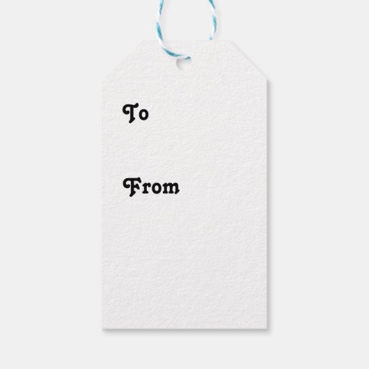 Mo snor kerstboom baard Man Topper groen Cadeaulabel (Achterkant)