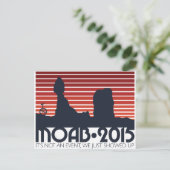 Moab 2015 Briefkaarten - rood (Staand voorkant)