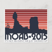Moab 2015 Briefkaarten - rood (Voorkant)