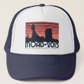 MOAB 2015 RED v3 Trucker Trucker Pet (Voorkant)