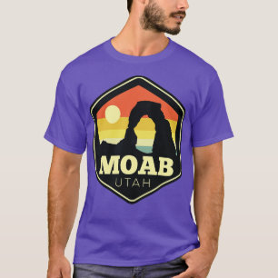 Moab Arches Hexagon Buitenbadge T-shirt