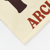 Moab Arches National Park Utah Delicate Arch Retro Fleece Deken (Hoek)