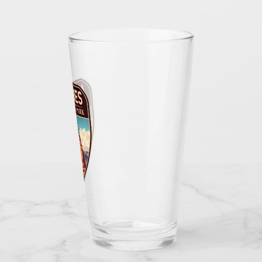 Moab Arches National Park Utah Delicate Arch Retro Glas (Links)