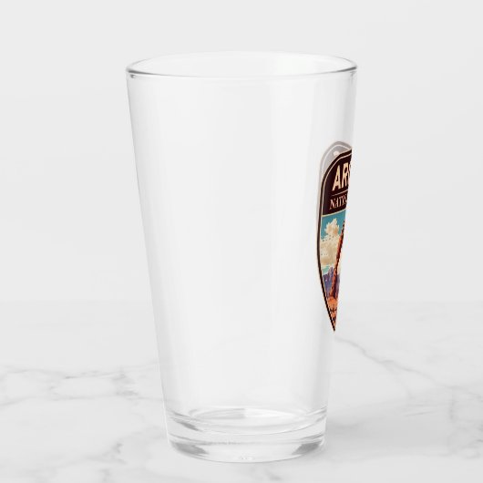 Moab Arches National Park Utah Delicate Arch Retro Glas (Rechts)