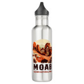 Moab Arches National Park Utah Delicate Arch Retro Waterfles (Links)