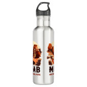 Moab Arches National Park Utah Delicate Arch Retro Waterfles (Voorkant)