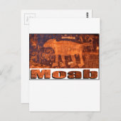 Moab Beer Petroglyph Briefkaart (Voorkant / Achterkant)