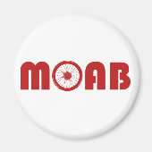 Moab (Bike Wheel) Magneet (Voorkant)