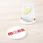 Moab (Bike Wheel) Zandsteen Onderzetter (Zijkant)