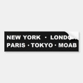 Moab Bumpersticker (Voorkant)