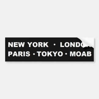 Moab Bumpersticker