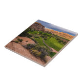 Moab Desert Canyon Golf Course op Sunrise Tegeltje (Zijkant)