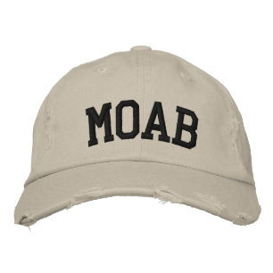 Moab geborduurd Pet