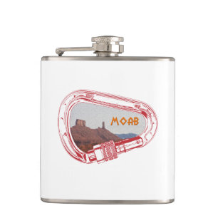 Moab-klimmer Carabiner Heupfles
