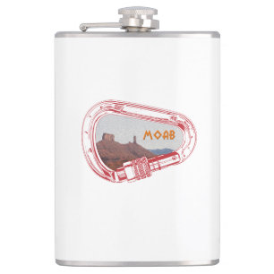 Moab-klimmer Carabiner Heupfles