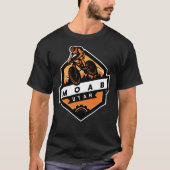 Moab mountainbiking trail mtb utah Classic T-Shir T-shirt (Voorkant)