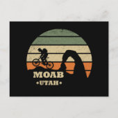 Moab mtb mountainbiking feestdagenkaart (Voorkant)