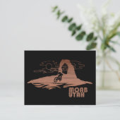 Moab mtb mountainbiking feestdagenkaart (Staand voorkant)