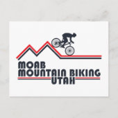 Moab mtb mountainbiking feestdagenkaart (Voorkant)