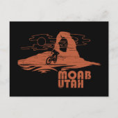 Moab mtb mountainbiking feestdagenkaart (Voorkant)