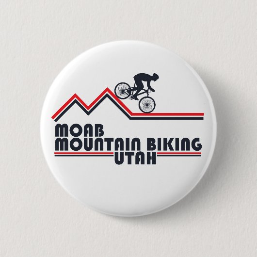 Moab mtb mountainbiking ronde button 5,7 cm (Voorkant)