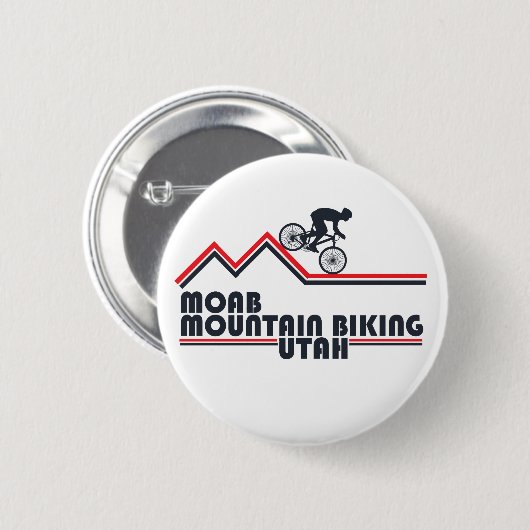 Moab mtb mountainbiking ronde button 5,7 cm (Voorkant /achterkant)