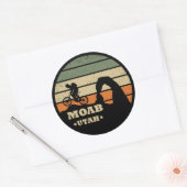 Moab mtb mountainbiking ronde sticker (Envelop)