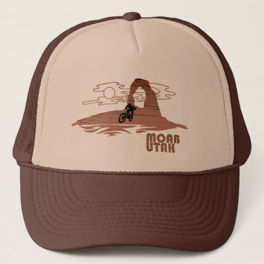 Moab mtb mountainbiking trucker pet (Voorkant)